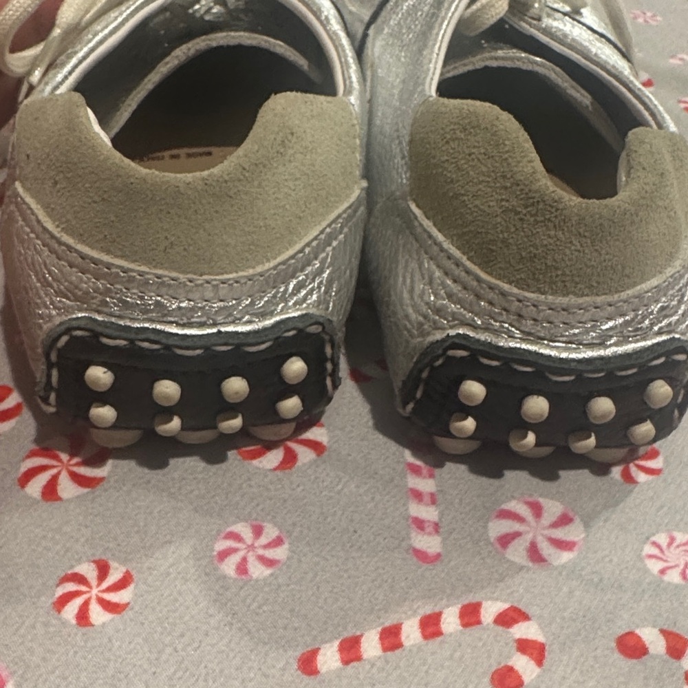 Prada Silver and Gray Women's Shoes - Picture 8 of 13